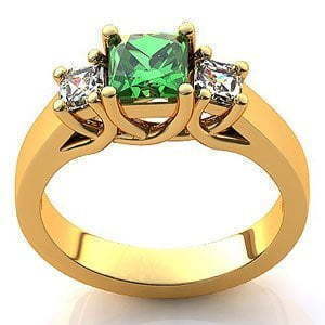 Помолвочное золотое кольцо из Желтое золото от Ювелирный салон Jewelry & Diamonds 1