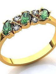 Помолвочное кольцо из Желтое золото от Ювелирный салон Jewelry & Diamonds 1