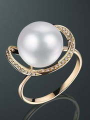 Помолвочное кольцо из Желтое золото от Ювелирный салон Jewelry & Diamonds 1