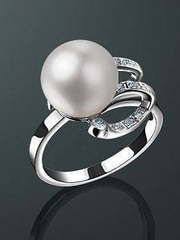 Помолвочное кольцо из Белое золото от Ювелирный салон Jewelry & Diamonds 1