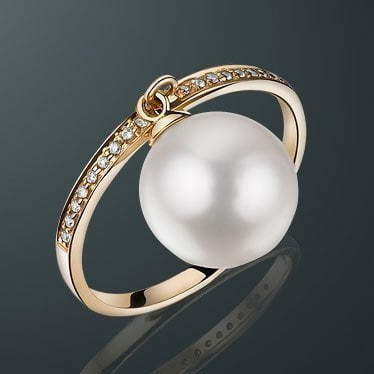 Помолвочное кольцо из Розовое (красное) золото от Ювелирный салон Jewelry & Diamonds 1