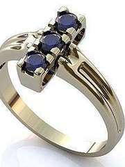 Помолвочное золотое кольцо из Желтое золото от Ювелирный салон Jewelry & Diamonds 1