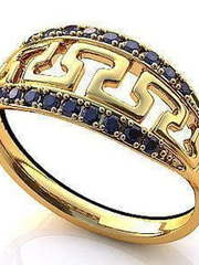 Помолвочное золотое кольцо из Желтое золото от Ювелирный салон Jewelry & Diamonds 1