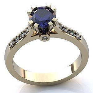 Помолвочное золотое кольцо из Желтое золото от Ювелирный салон Jewelry & Diamonds 1