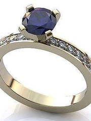 Помолвочное золотое кольцо из Желтое золото от Ювелирный салон Jewelry & Diamonds 1