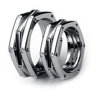 Обручальные кольца Wild Feelings из Белое золото от Ювелирный салон Jewelry & Diamonds 1