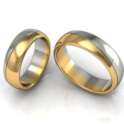 Обручальные кольца Feel My Love из Комбинированные от Ювелирный салон Jewelry & Diamonds 1