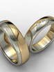 Обручальные кольца из Комбинированные от Ювелирный салон Jewelry & Diamonds 3