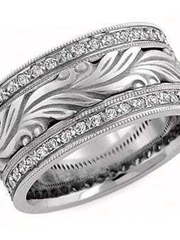 Обручальное кольцо из Белое золото от Ювелирный салон Jewelry & Diamonds 1