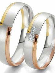 Обручальные кольца из Комбинированные от Ювелирный салон Jewelry & Diamonds 1