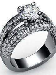 Помолвочное кольцо из Белое золото от Ювелирный салон Jewelry & Diamonds 1