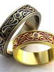 Обручальные кольца из Желтое золото, Комбинированные от Ювелирный салон Jewelry & Diamonds 3