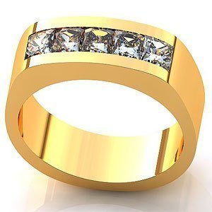 Обручальное золотое кольцо из Желтое золото от Ювелирный салон Jewelry & Diamonds 1