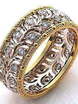 Обручальное золотое кольцо из Розовое (красное) золото, Комбинированные от Ювелирный салон Jewelry & Diamonds 1