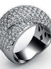 Помолвочное золотое кольцо из Белое золото от Ювелирный салон Jewelry & Diamonds 1