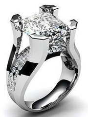 Помолвочное кольцо из Белое золото от Ювелирный салон Jewelry & Diamonds 1