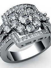 Помолвочное золотое кольцо из Белое золото от Ювелирный салон Jewelry & Diamonds 1