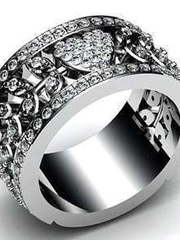 Обручальное кольцо из Белое золото от Ювелирный салон Jewelry & Diamonds 1