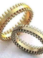 Обручальные кольца из Желтое золото от Ювелирный салон Jewelry & Diamonds 1