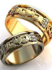 Обручальные кольца из Желтое золото от Ювелирный салон Jewelry & Diamonds 1