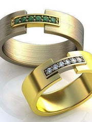 Обручальные кольца из Желтое золото от Ювелирный салон Jewelry & Diamonds 1