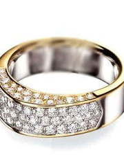 Обручальное кольцо из Комбинированные от Ювелирный салон Jewelry & Diamonds 1