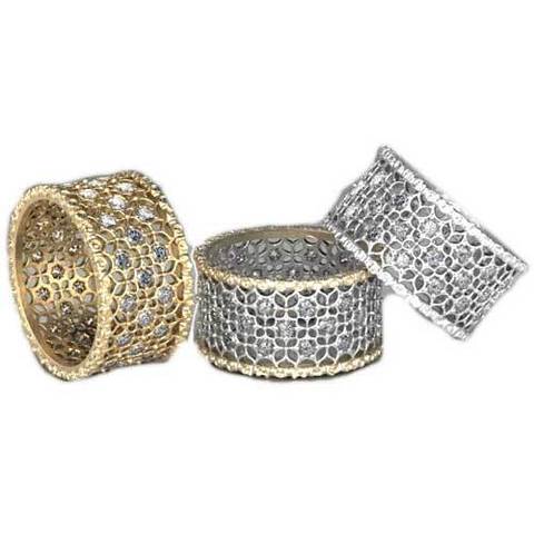 Обручальные кольца из Белое золото, Желтое золото, Комбинированные от Ювелирный салон Jewelry & Diamonds 1