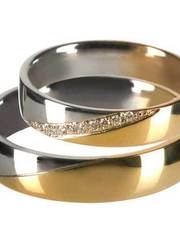 Обручальные кольца из Комбинированные от Ювелирный салон Jewelry & Diamonds 1
