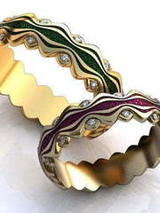 Обручальные кольца из Желтое золото от Ювелирный салон Jewelry & Diamonds 1