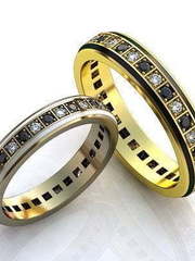Обручальные кольца из Желтое золото от Ювелирный салон Jewelry & Diamonds 1