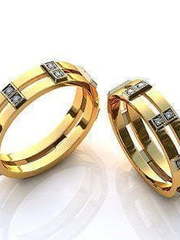 Обручальные кольца из Желтое золото от Ювелирный салон Jewelry & Diamonds 1