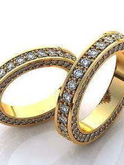 Обручальное кольцо из Желтое золото от Ювелирный салон Jewelry & Diamonds 1