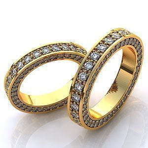 Обручальное кольцо из Желтое золото от Ювелирный салон Jewelry & Diamonds 1