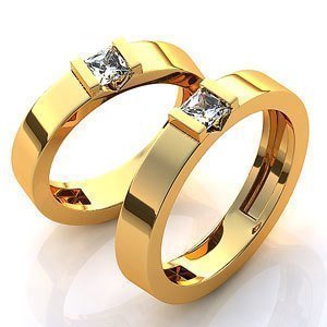 Обручальные кольца из Желтое золото от Ювелирный салон Jewelry & Diamonds 1