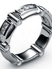 Обручальное кольцо из Белое золото от Ювелирный салон Jewelry & Diamonds 1