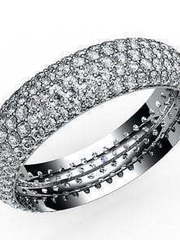 Обручальное кольцо из Белое золото от Ювелирный салон Jewelry & Diamonds 1