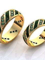 Обручальные кольца из Желтое золото от Ювелирный салон Jewelry & Diamonds 1