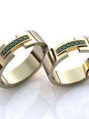 Обручальные кольца из Желтое золото от Ювелирный салон Jewelry & Diamonds 1