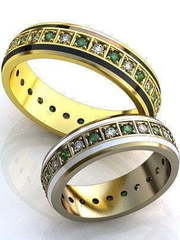 Обручальные кольца из Желтое золото от Ювелирный салон Jewelry & Diamonds 1