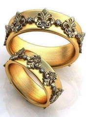 Обручальные кольца из Желтое золото от Ювелирный салон Jewelry & Diamonds 1