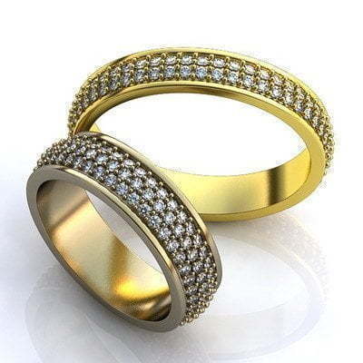 Обручальные кольца из Желтое золото от Ювелирный салон Jewelry & Diamonds 1
