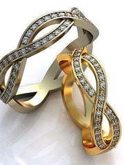 Обручальные кольца из Желтое золото от Ювелирный салон Jewelry & Diamonds 1