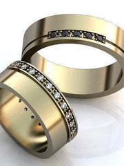 Обручальные кольца из Желтое золото от Ювелирный салон Jewelry & Diamonds 1