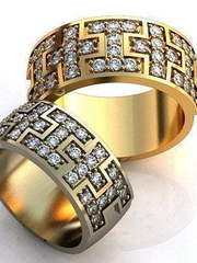 Обручальные кольца из Желтое золото от Ювелирный салон Jewelry & Diamonds 1