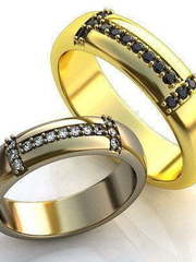 Обручальные кольца из Желтое золото от Ювелирный салон Jewelry & Diamonds 1