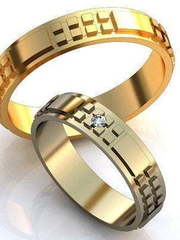 Обручальные кольца из Желтое золото от Ювелирный салон Jewelry & Diamonds 1