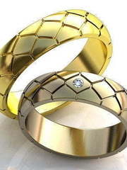 Обручальные кольца из Желтое золото от Ювелирный салон Jewelry & Diamonds 1