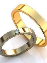 Обручальные кольца из Желтое золото от Ювелирный салон Jewelry & Diamonds 1