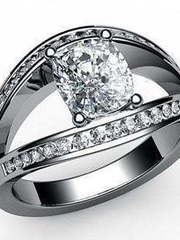 Помолвочное кольцо из Белое золото от Ювелирный салон Jewelry & Diamonds 1