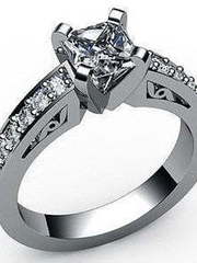 Помолвочное кольцо из Белое золото от Ювелирный салон Jewelry & Diamonds 1